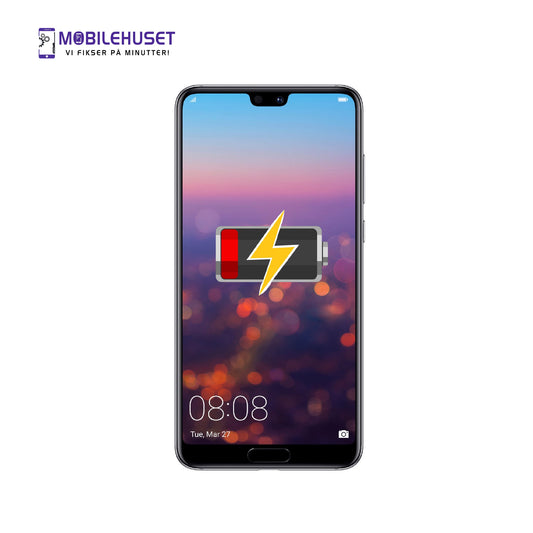 Huawei P20 Pro (CLT-L29C) batteribytte i Oslo | Profesjonell batterireparasjon og utskifting | MobileHuset