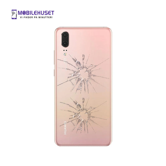 Huawei P20 (ELE-L29) Bakglass Reparasjon Oslo | Premium Bakglassbytte Samme Dag