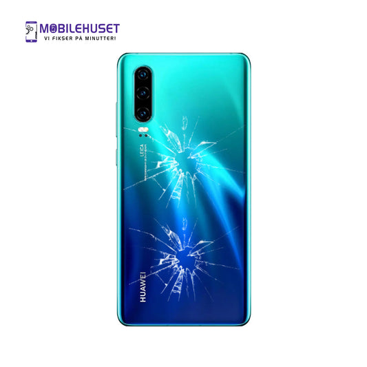 Huawei P30 (ELE-L29) Bakglassreparasjon & Utskifting i Oslo | Profesjonell Bakglassreparasjon | MobileHuset