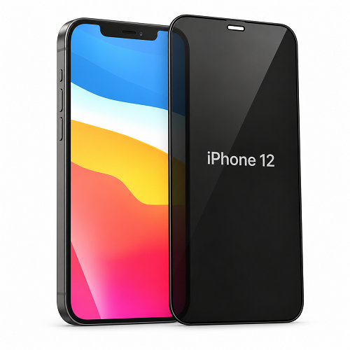 iPhone 12 Privacy Skjermbeskytter | Gratis Montering i Butikk