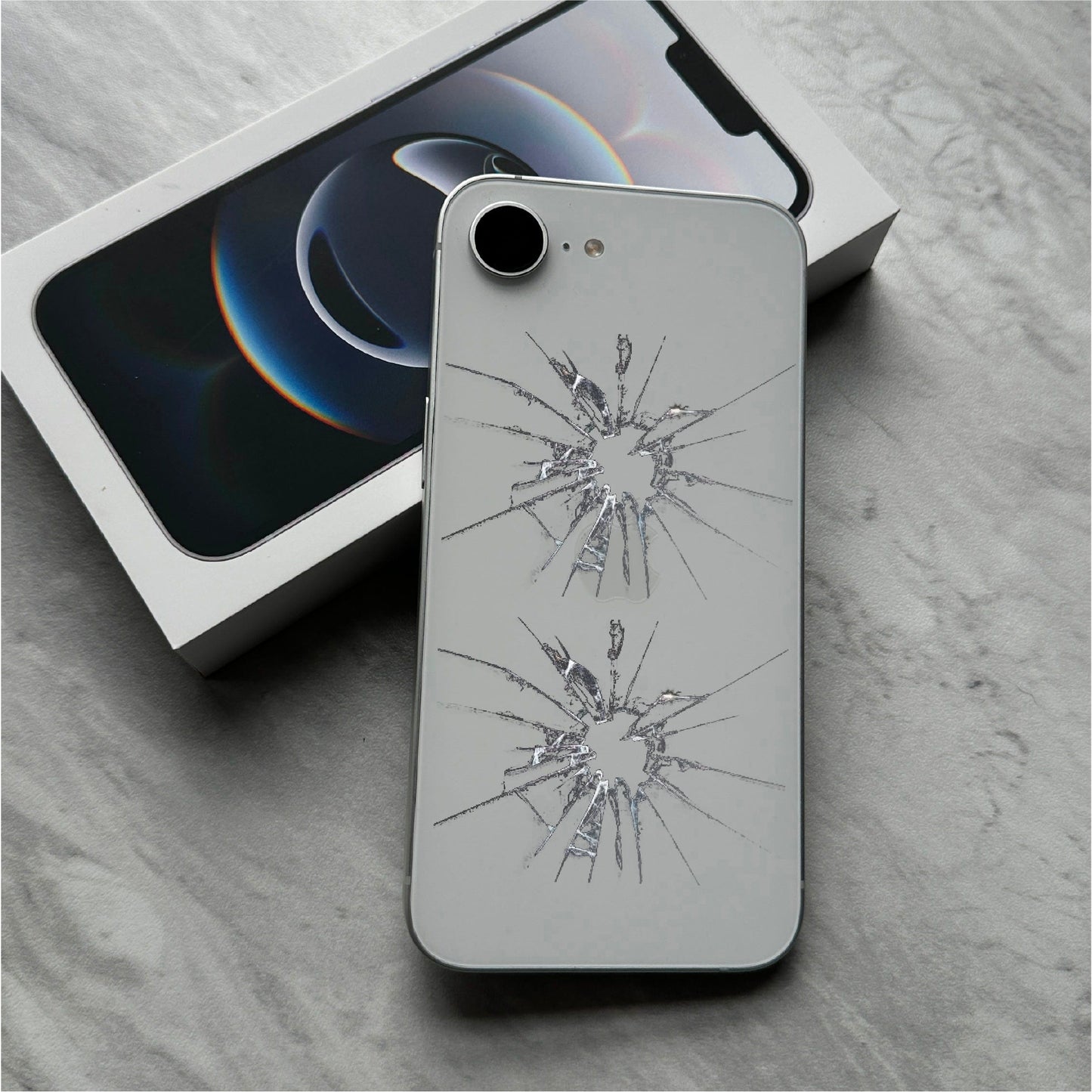 iPhone 16E_Bakglassbytte og reparasjon