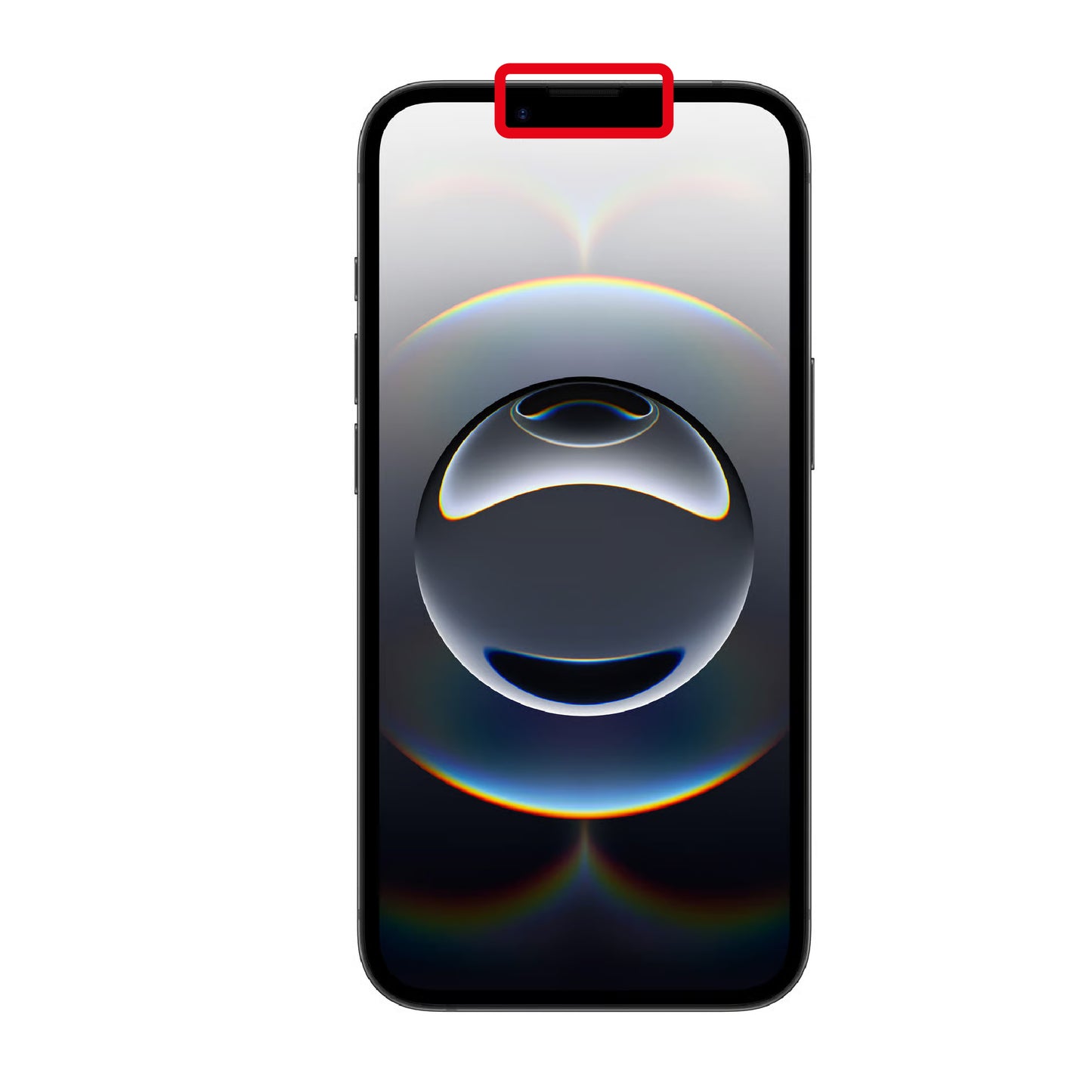 iPhone 16E_fronthøyttaler Reparasjon og utskifting