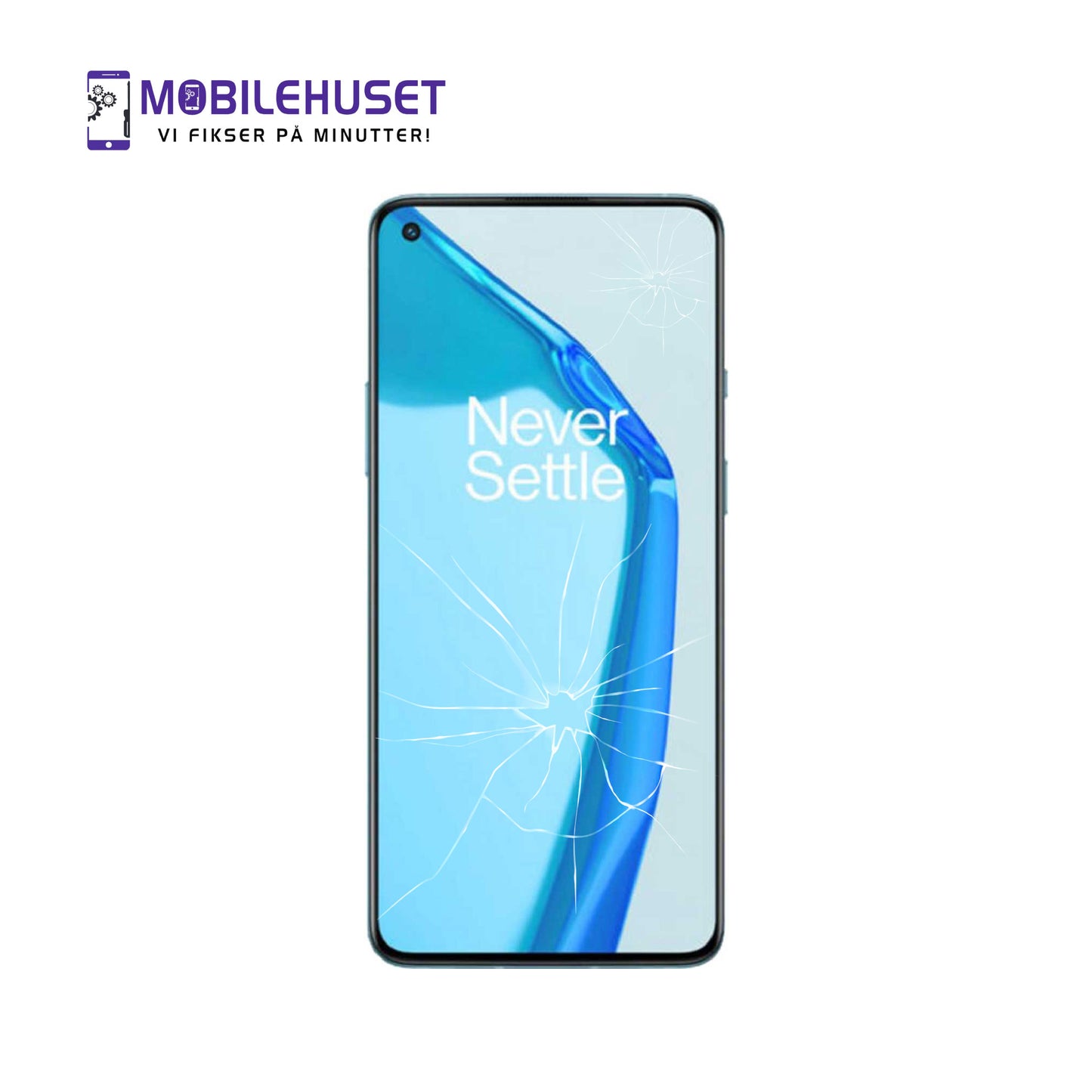 OnePlus 9R (LE2101) Reparasjon og Bytte av Frontskjerm – Rask og Pålitelig Service