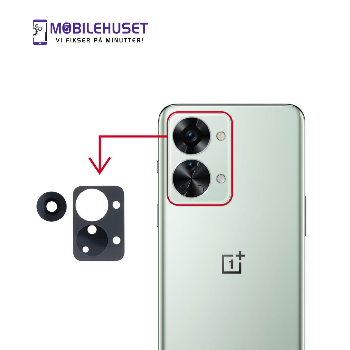 OnePlus Nord 2T CPH2399 Kamerabytte | Profesjonell Reparasjon & Ekspert Service i Oslo