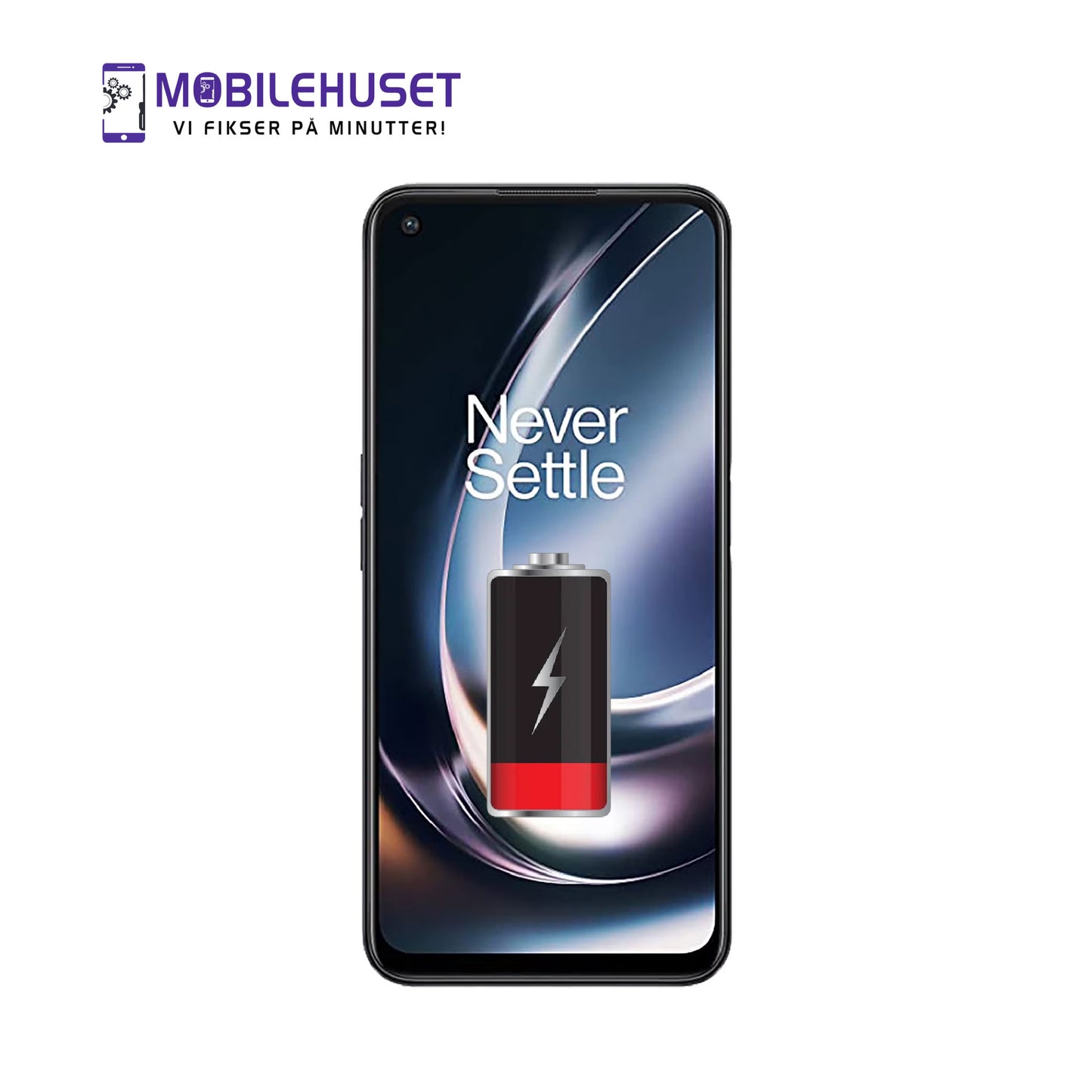 OnePlus Nord CE 2 Lite 5G Batteribytte | Rask Service & Reparasjon Samme Dag