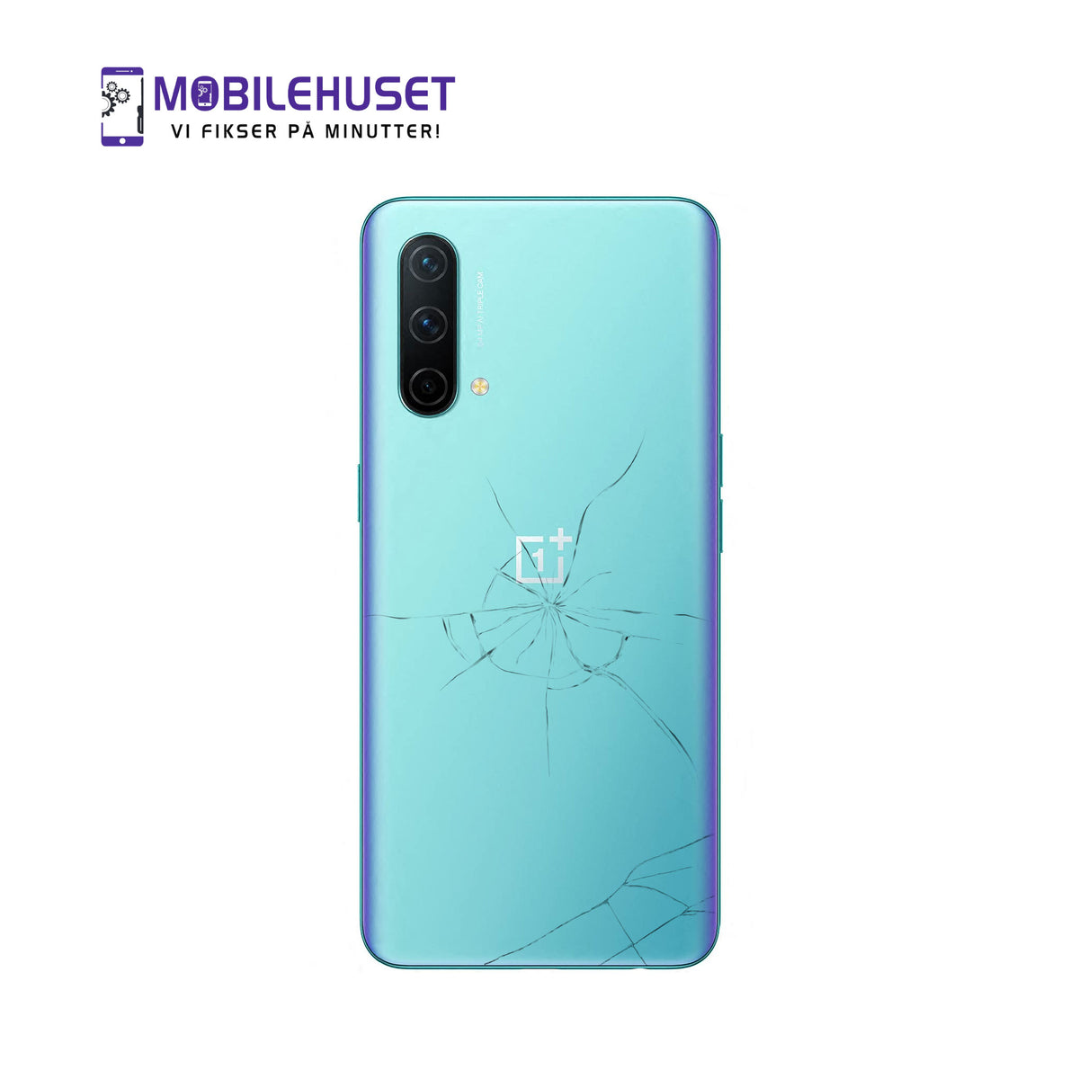 OnePlus Nord CE 5G EB2101 Bakdekselbytte | Rask og Profesjonell Service Samme Dag