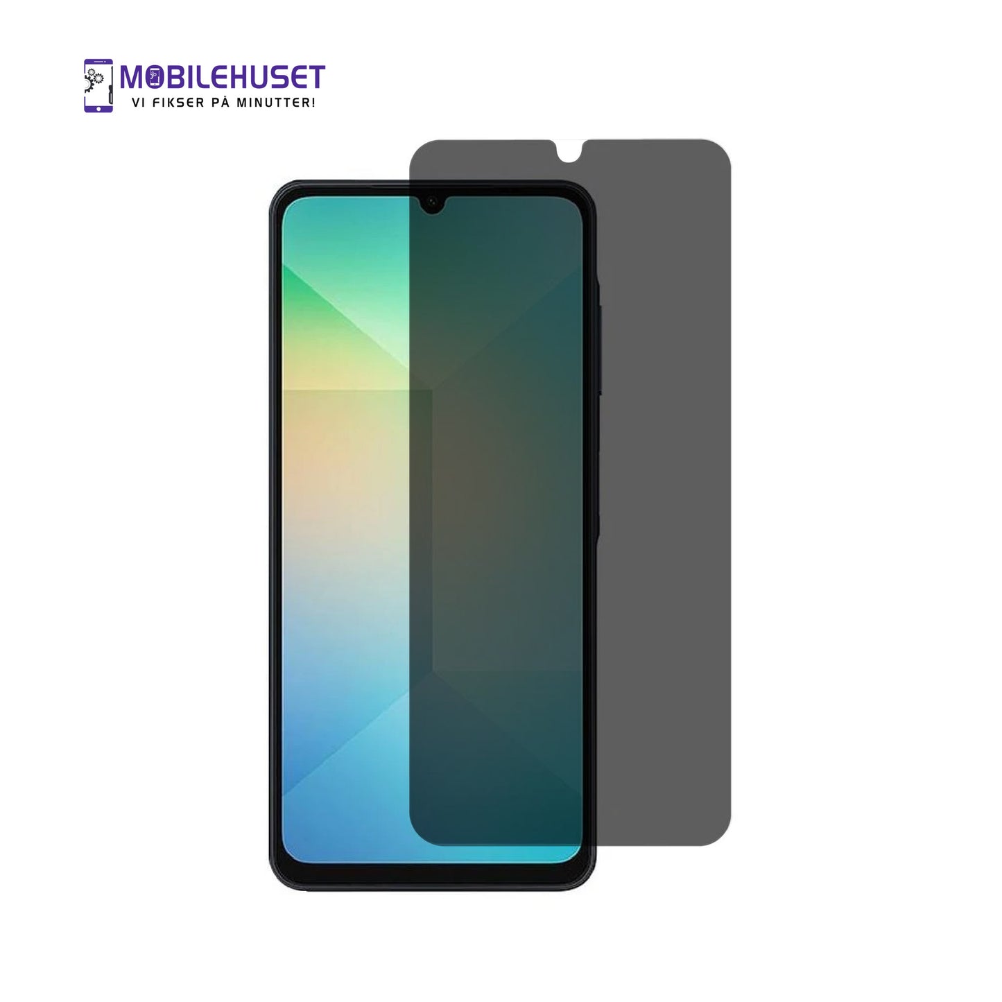 Samsung Galaxy A06 Privacy Skjermbeskytter | Herdet Glass med Personvern