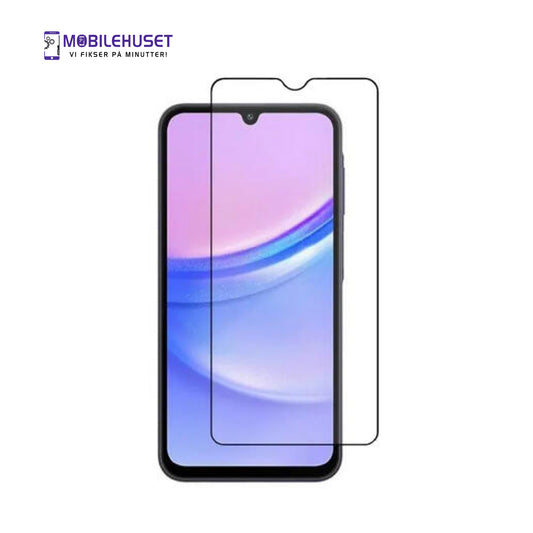 Samsung Galaxy A15 Premium Skjermbeskytter | HD Klar 9H Herdet Glass