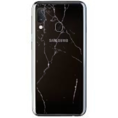Samsung Galaxy A20e Bakglassbytte – Reparasjon