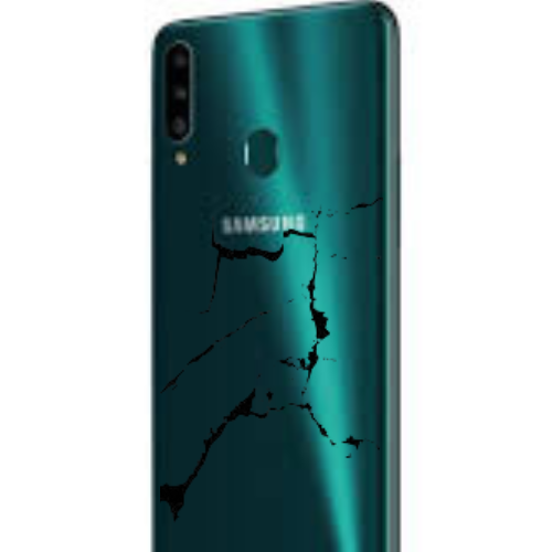 Samsung Galaxy A20s Bakglassbytte – Reparasjon