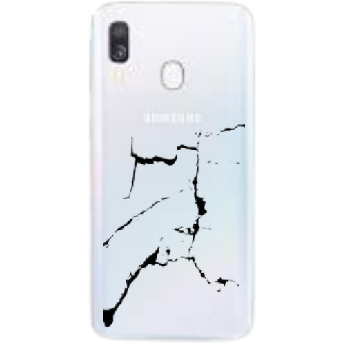 Samsung Galaxy A40 Bakglassbytte – Reparasjon