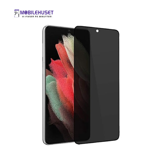Samsung Galaxy S21 Ultra Personvern Herdet Glass | Anti-Spion Skjermbeskytter 9H | MobileHuset
