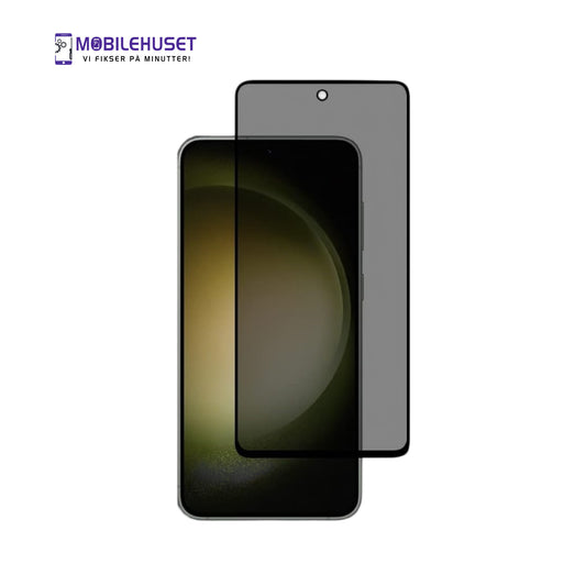 Samsung Galaxy S23 Plus Privacy Skjermbeskytter | Premium 9H Herdet Glass | MobileHuset
