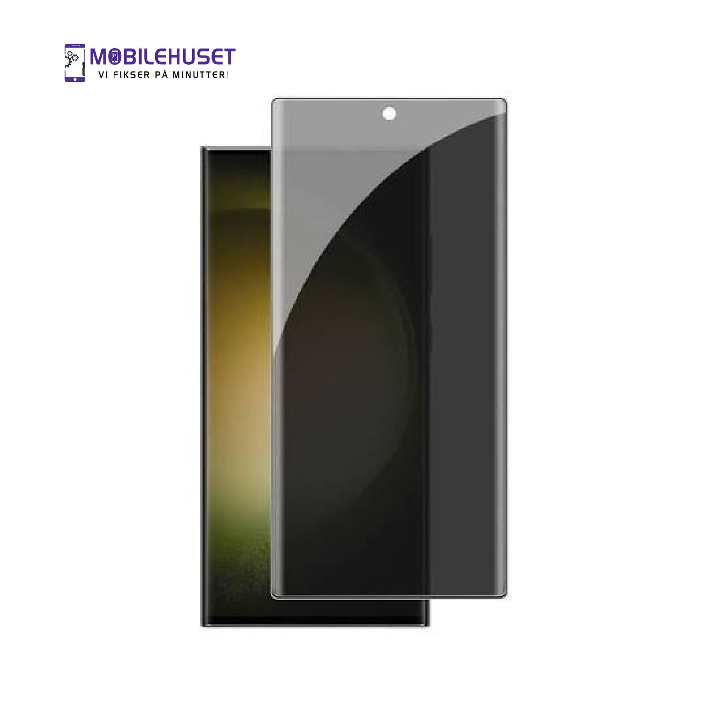 Samsung Galaxy S23 Ultra Privacy Skjermbeskytter | Premium 9H Herdet Glass | MobileHuset