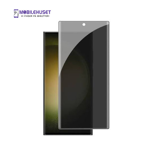 Samsung Galaxy S23 Ultra Privacy Skjermbeskytter | Premium 9H Herdet Glass | MobileHuset