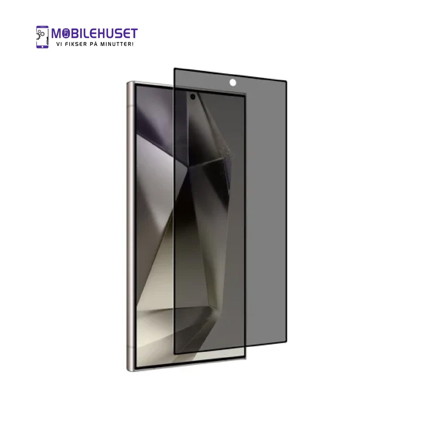 Samsung Galaxy S24 Ultra Privacy Skjermbeskytter | Premium 9H Herdet Glass | MobileHuset