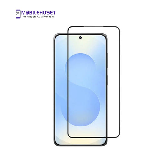Samsung Galaxy S25 Skjermbeskytter | Premium 9H Klart Herdet Glass | MobileHuset