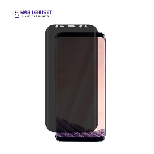 Samsung Galaxy S8 Plus Full Dekning Personvern Skjermbeskytter