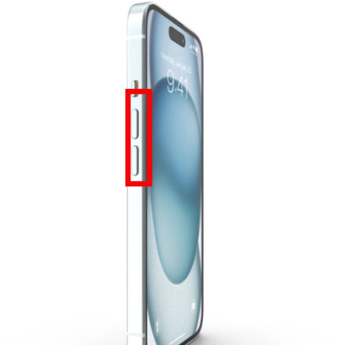 iPhone 15 Volume Button Replacement-Repair