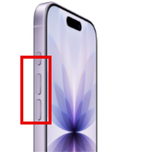 Utskifting og reparasjon av volumknapp på iPhone 17 Pro