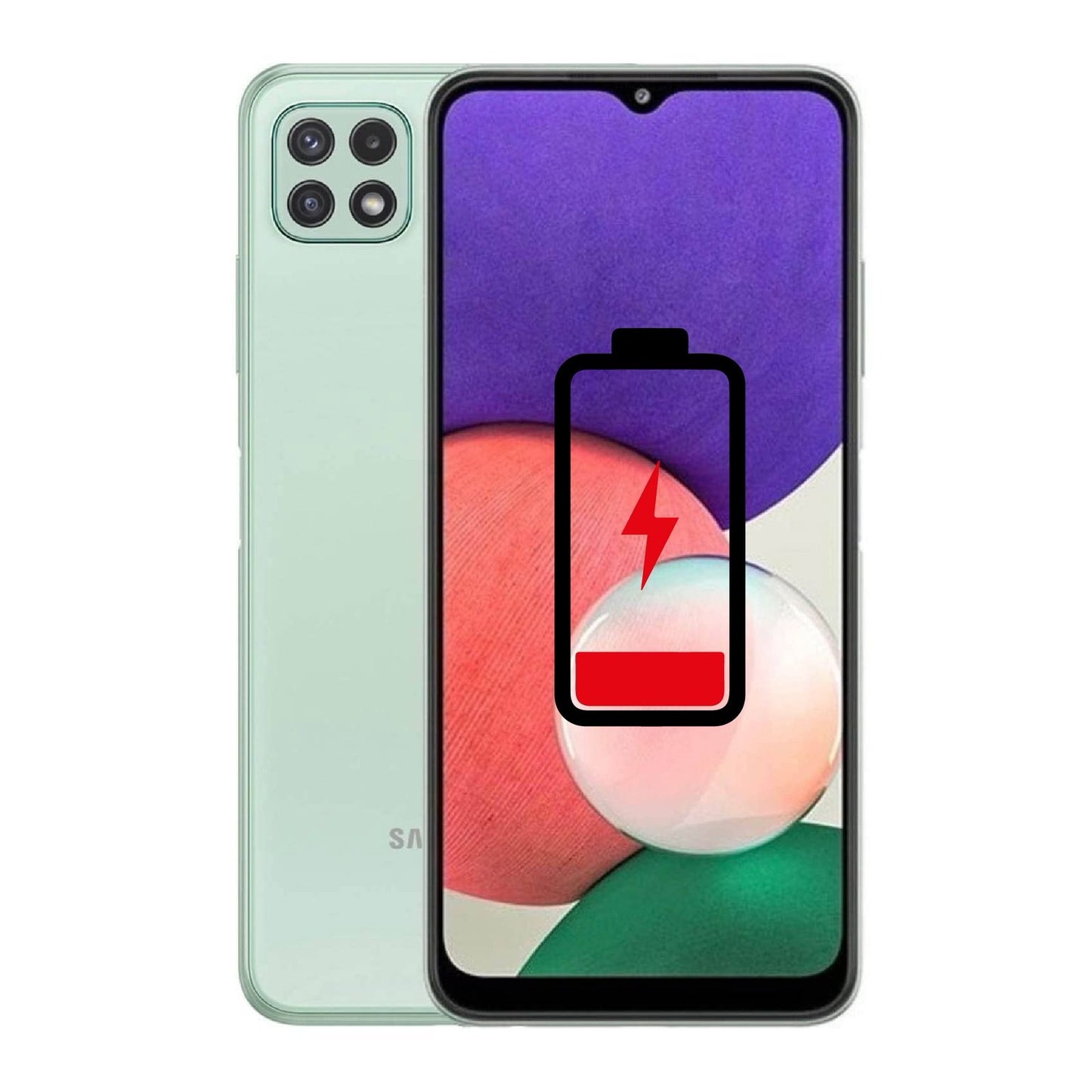 Samsung Galaxy A22 Batteri Utskifting – Reparasjon