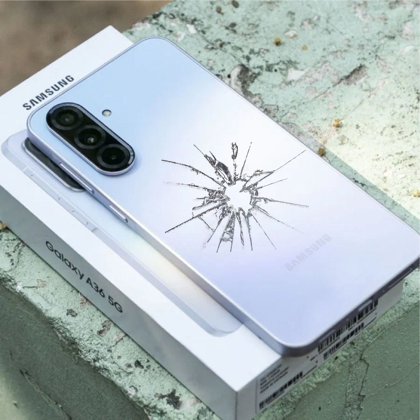 Samsung Galaxy A36 Bakglassbytte – Reparasjon