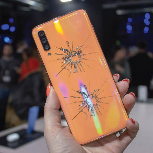 Samsung Galaxy A70 Bakglassbytte – Reparasjon