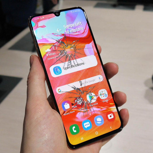Samsung Galaxy A70 Skjermbytte – Reparasjon