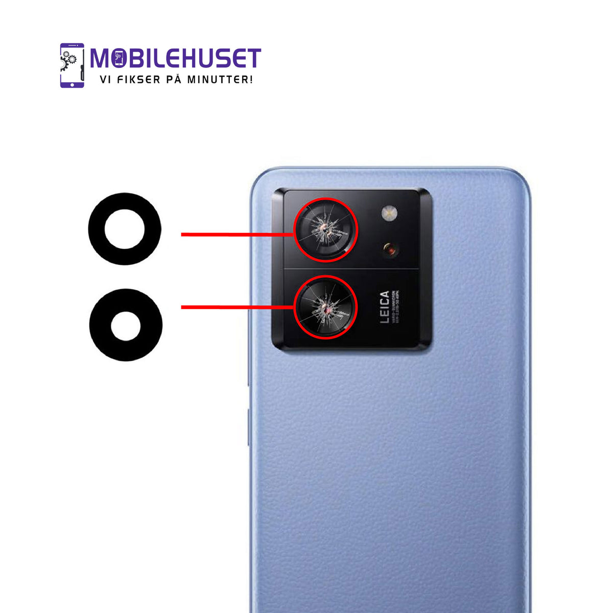 Xiaomi 13T Pro Kamerareparasjon og Bytte | Klarere Bilder, Bedre Opplevelse
