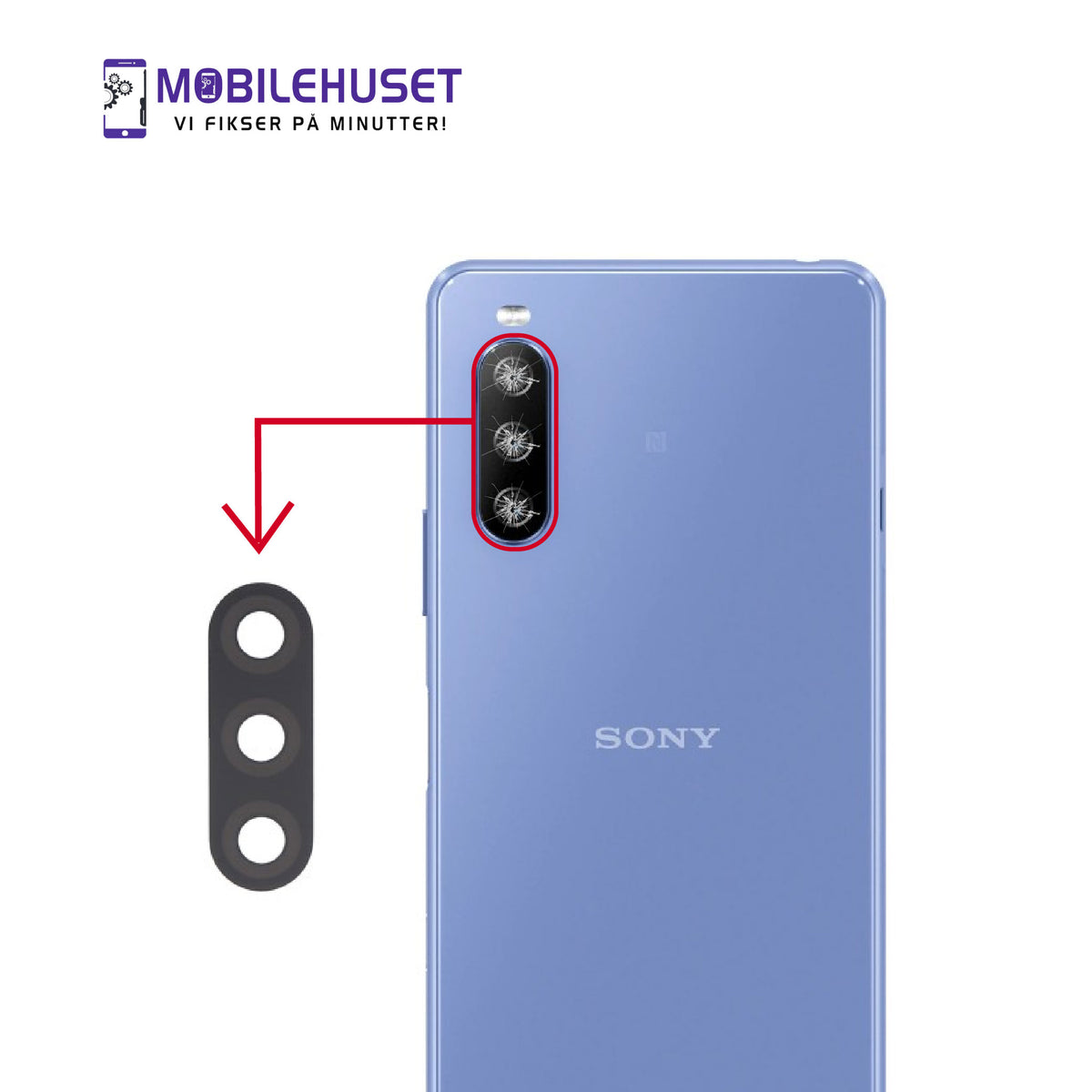 Sony Xperia 10 III Lite Kamerareparasjon og Kamerabytte – Rask og Pålitelig Service