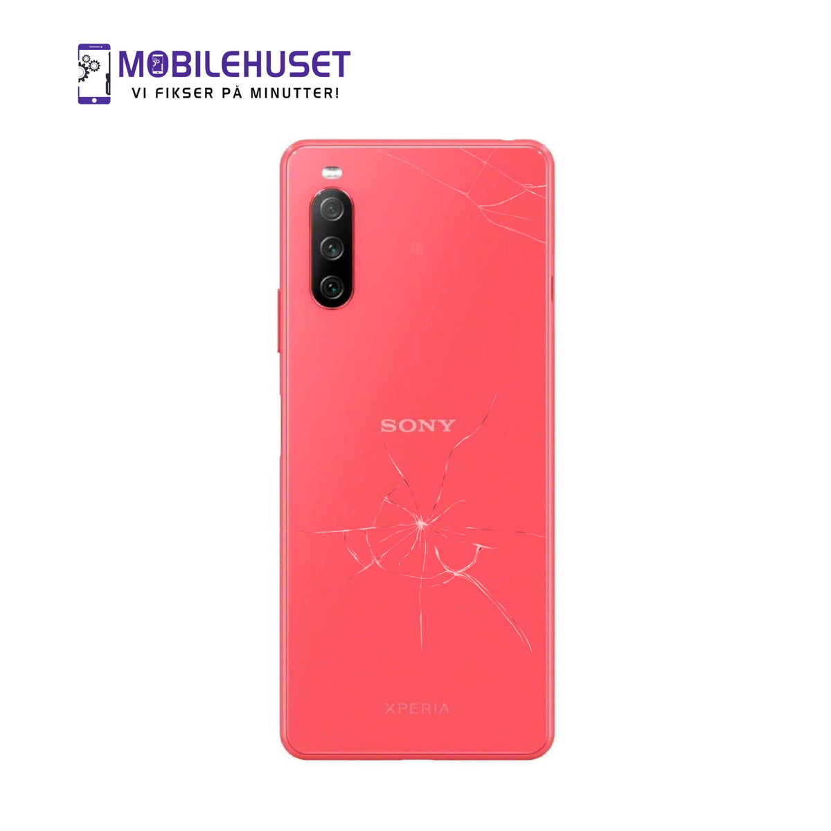Sony Xperia 10 III Reparasjon og Bytte av Bakdeksel – Rask og Samme dag-service
