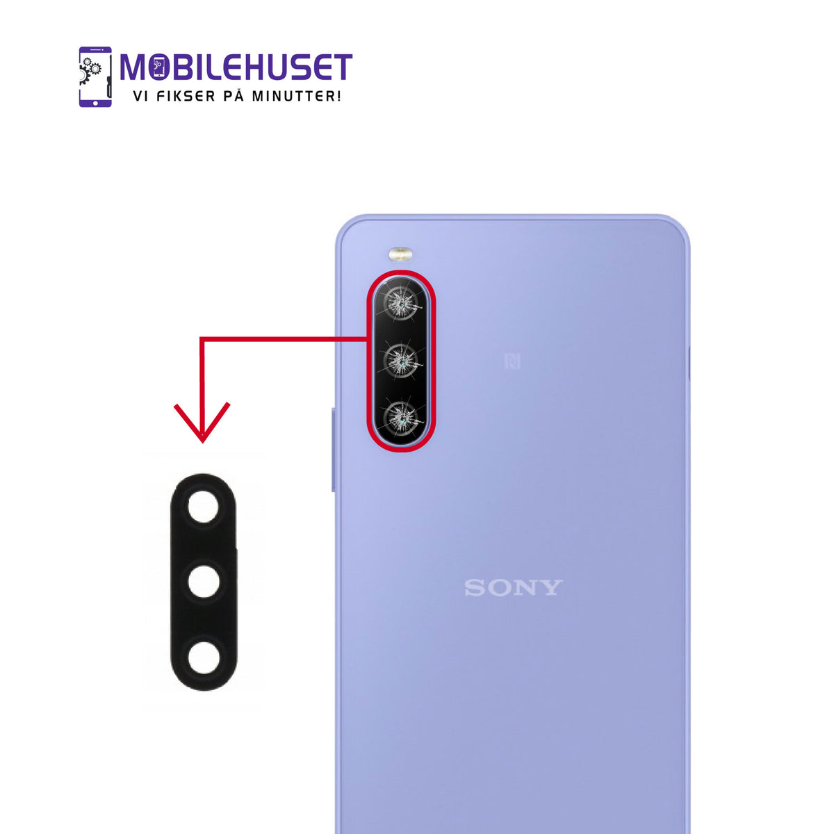 Sony Xperia 10 IV Kamerareparasjon og Kamerabytte – Rask Service Samme Dag