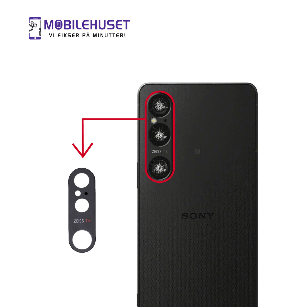 Sony Xperia 1 V Kamerareparasjon i Oslo – Rask, Pålitelig og Profesjonelt Kamerabytte