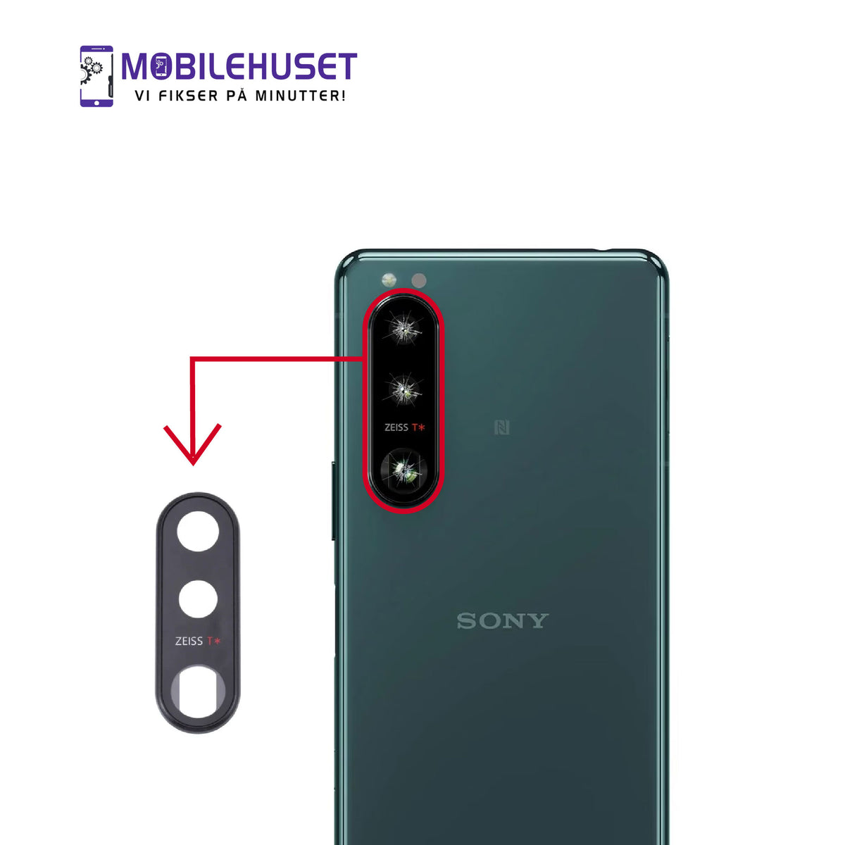 Sony Xperia 5 III Kamerareparasjon og Kamerabytte i Oslo | Eksperter på Kameraservice