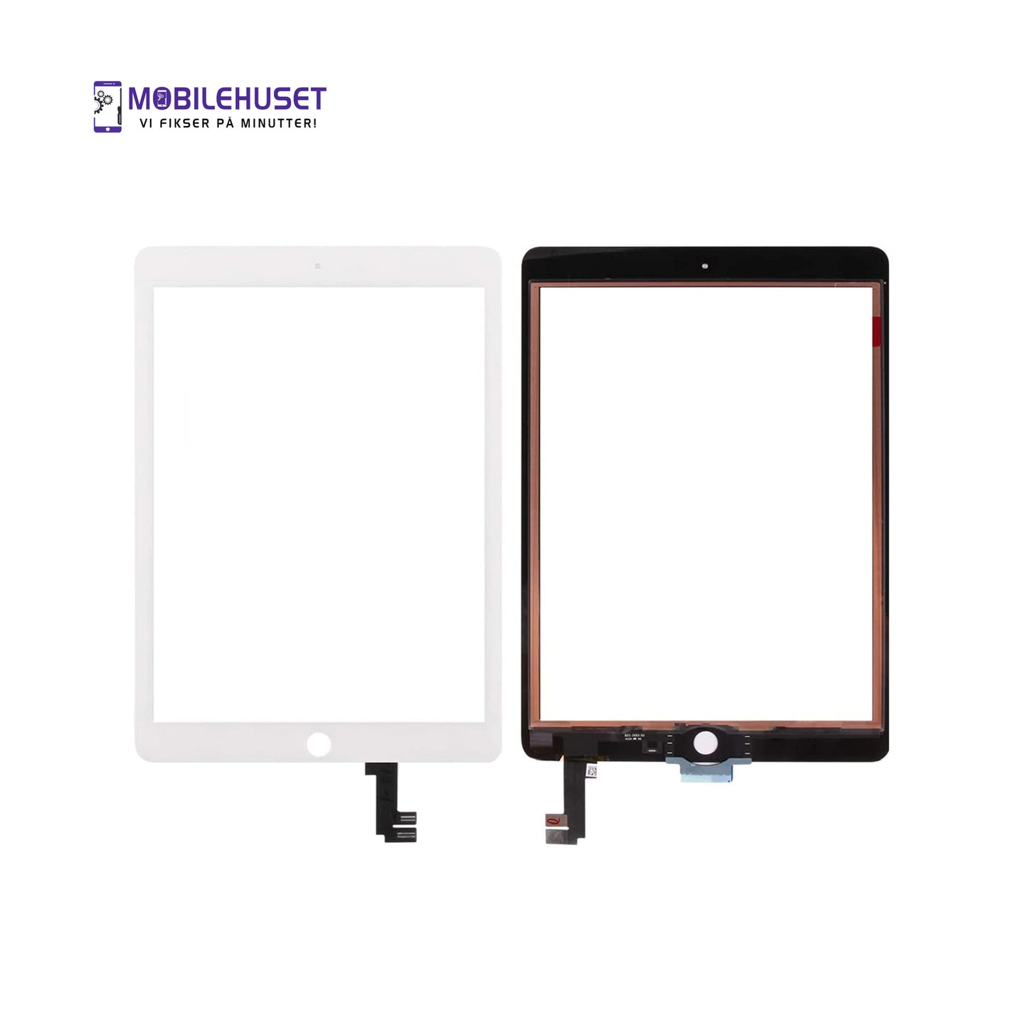 iPad Air 9.7-inch (2. generasjon) Berøringsglass Reparasjon og Utskifting i Oslo
