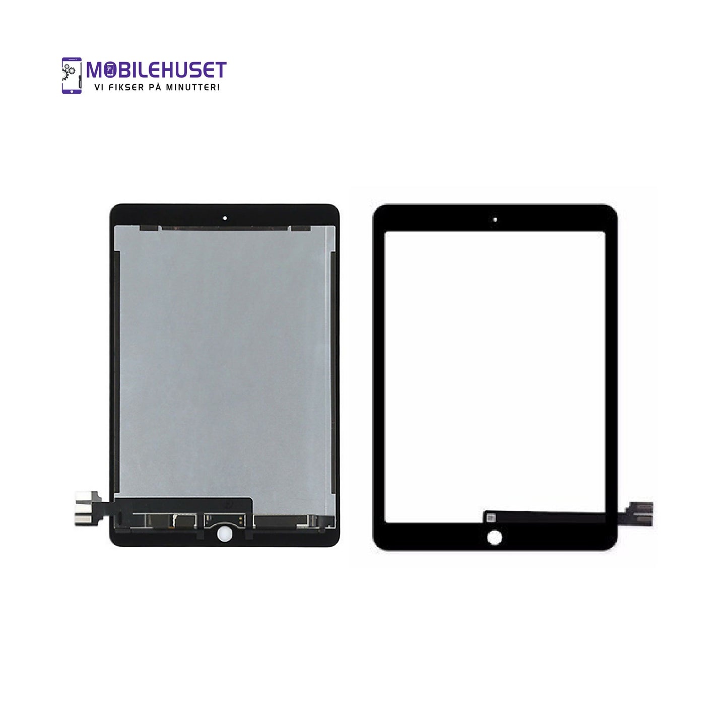 iPad Pro 9.7-inch (1. generasjon) LCD- og Berøringsglass Reparasjon og Utskifting i Oslo