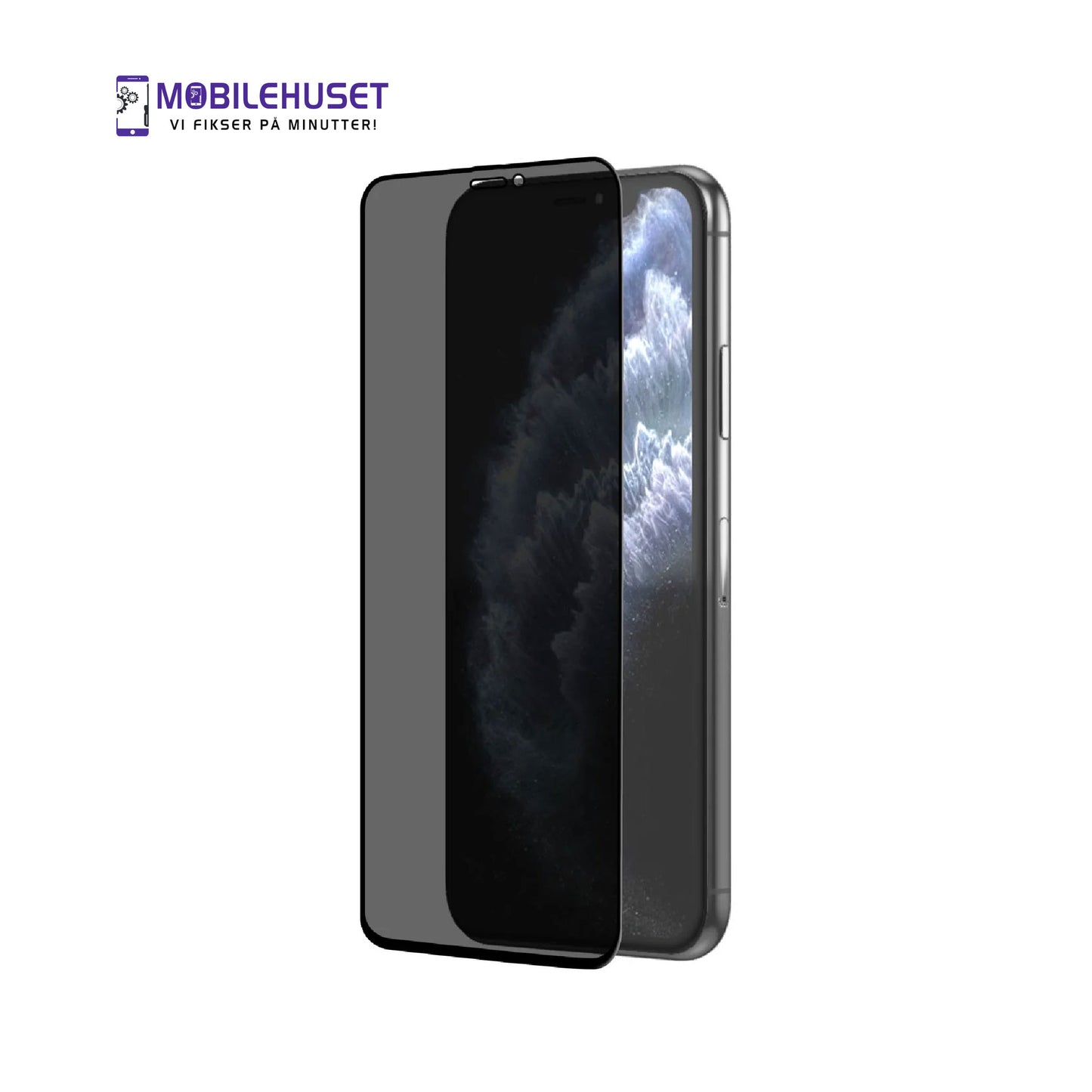 iPhone 11 Pro Personvern Herdet Glass Skjermbeskytter – Premium 9H Anti-Spion Skjermbeskyttelse
