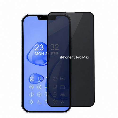 iPhone 13 Pro Max Privacy-skjermbeskytter | Gratis montering i butikk