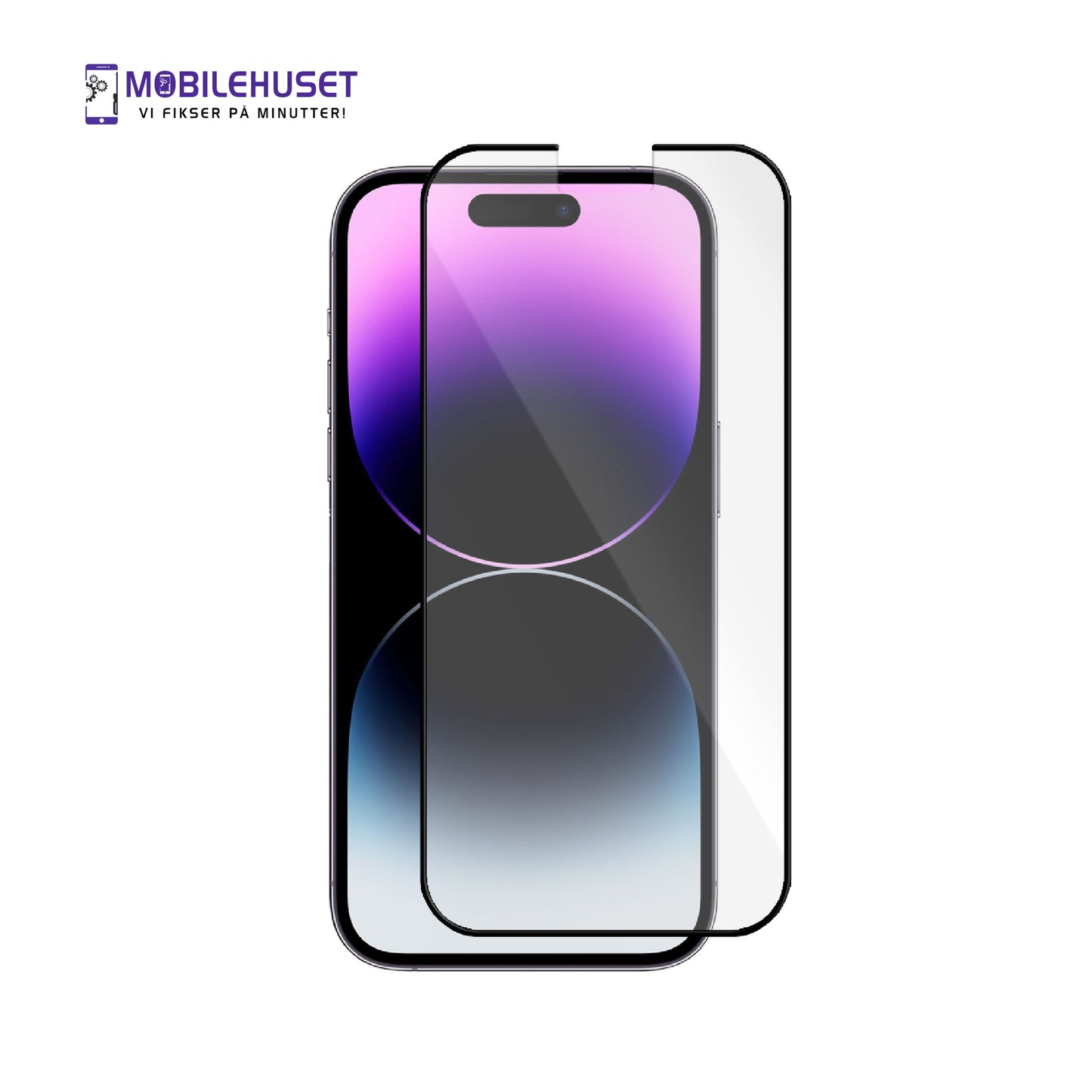 iPhone 14 Pro Max Herdet Glass Skjermbeskytter – Premium 9H HD Skjermbeskyttelse