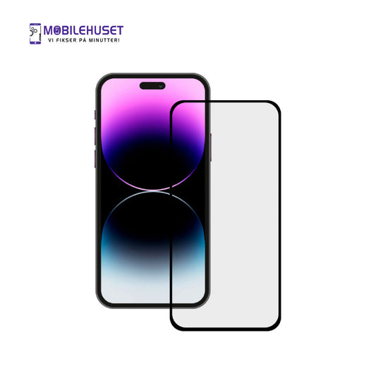 iPhone 15 Pro Max Herdet Glass Skjermbeskytter – Krystallklar HD Skjermbeskyttelse