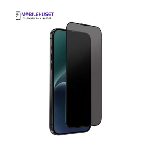 iPhone 15 Pro Personvern Herdet Glass Skjermbeskytter – Sikker Anti-Innsyn Skjermbeskyttelse