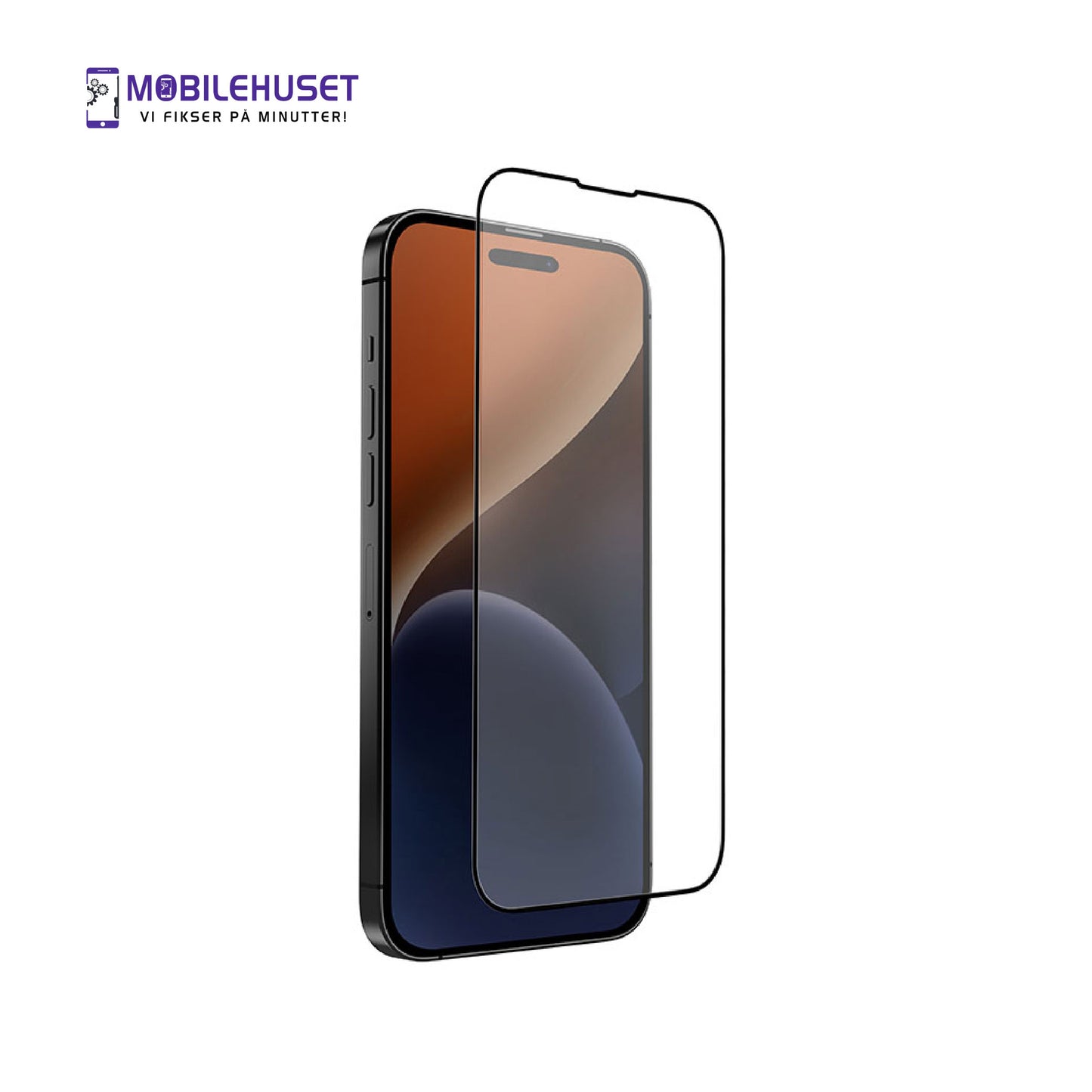 iPhone 15 Pro Herdet Glass Skjermbeskytter – Krystallklar HD Skjermbeskyttelse