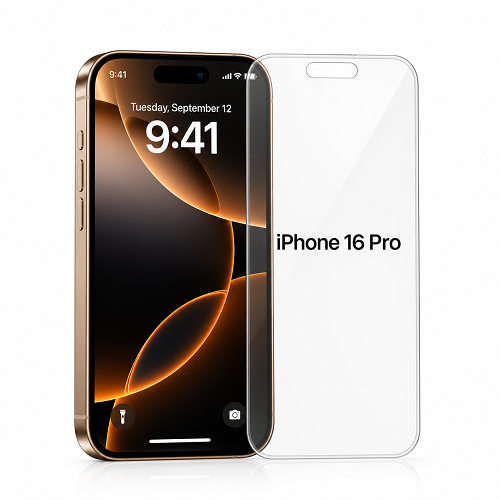 iPhone 16 Pro Glass Skjermbeskytter | Gratis Montering i Butikk
