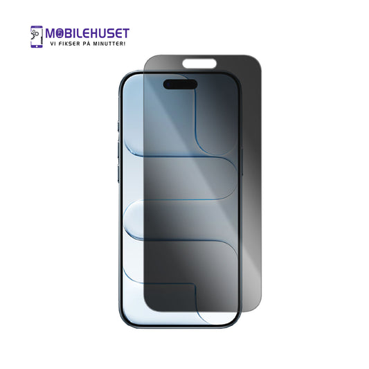 iPhone 17 Air Personvern Skjermbeskytter | Anti-Spion Herdet Glass | MobileHuset