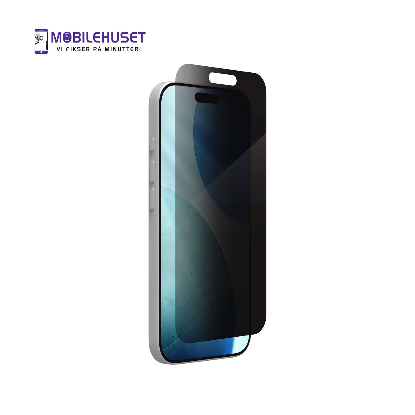 iPhone 17 Personvern Skjermbeskytter i Herdet Glass – Premium Anti-Spion 9H Skjermbeskyttelse