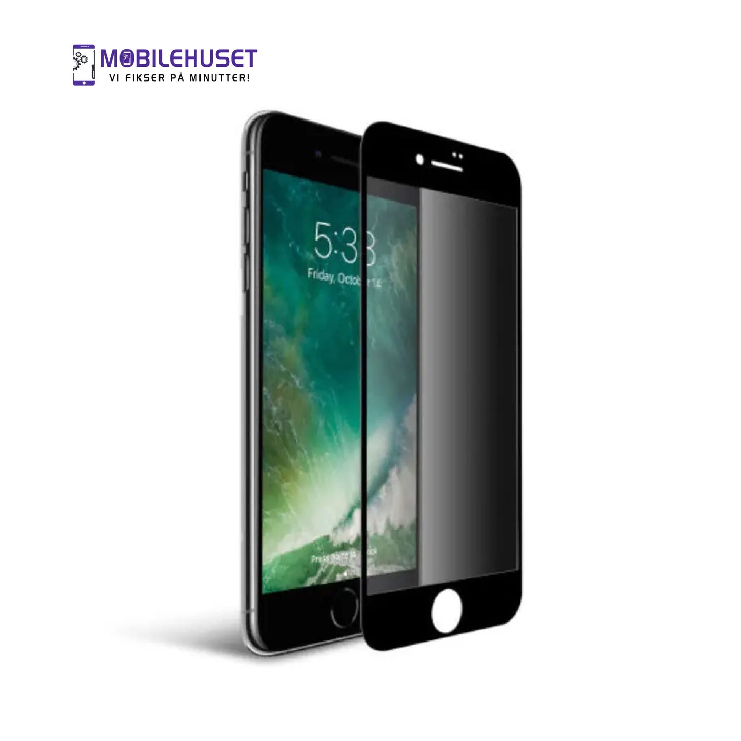 iPhone 7 Personvern Herdet Glass Skjermbeskytter – Sikker Skjermbruk med Anti-Innsyn Teknologi