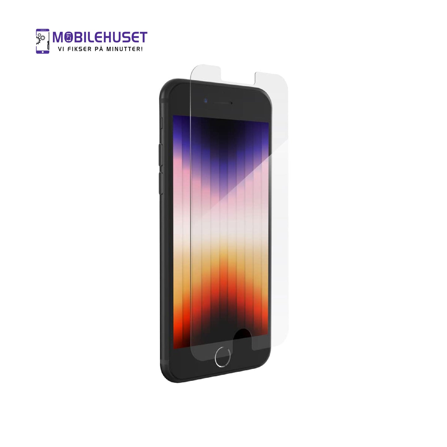 iPhone SE (2. Generasjon) Herdet Glass Skjermbeskytter – Premium 9H HD Skjermbeskyttelse