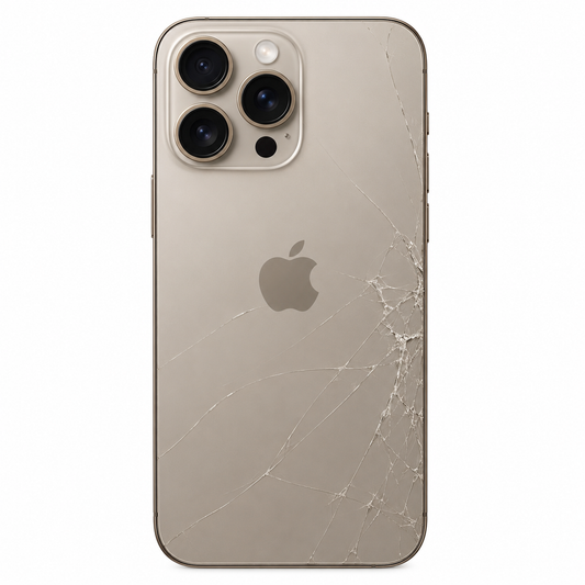 iPhone 16 Pro Max Bakdeksel Reparasjon – Bytte og Utskifting
