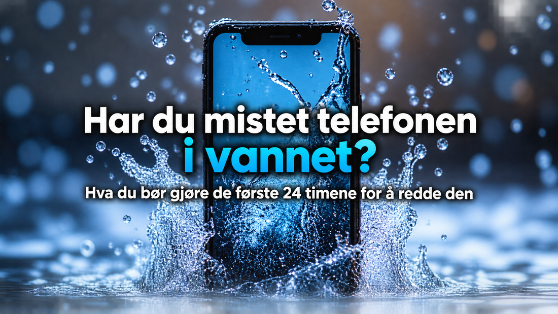 Har telefonen din blitt vannskadet? Dette bør du gjøre de første 24 timene