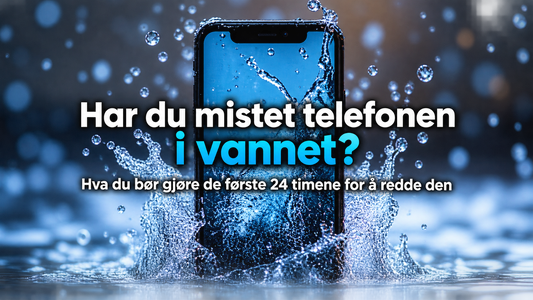 Har telefonen din blitt vannskadet? Dette bør du gjøre de første 24 timene